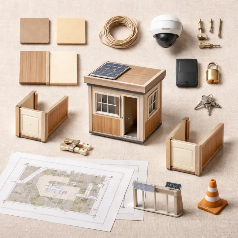 Postes de garde modulaires : un levier stratégique pour sécuriser vos sites en PME